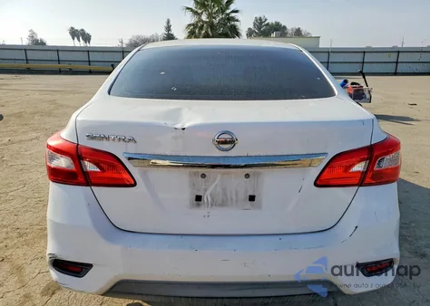 2016 Nissan Sentra S z USA, uszkodzony, nr VIN 3N1AB7AP3GY242822